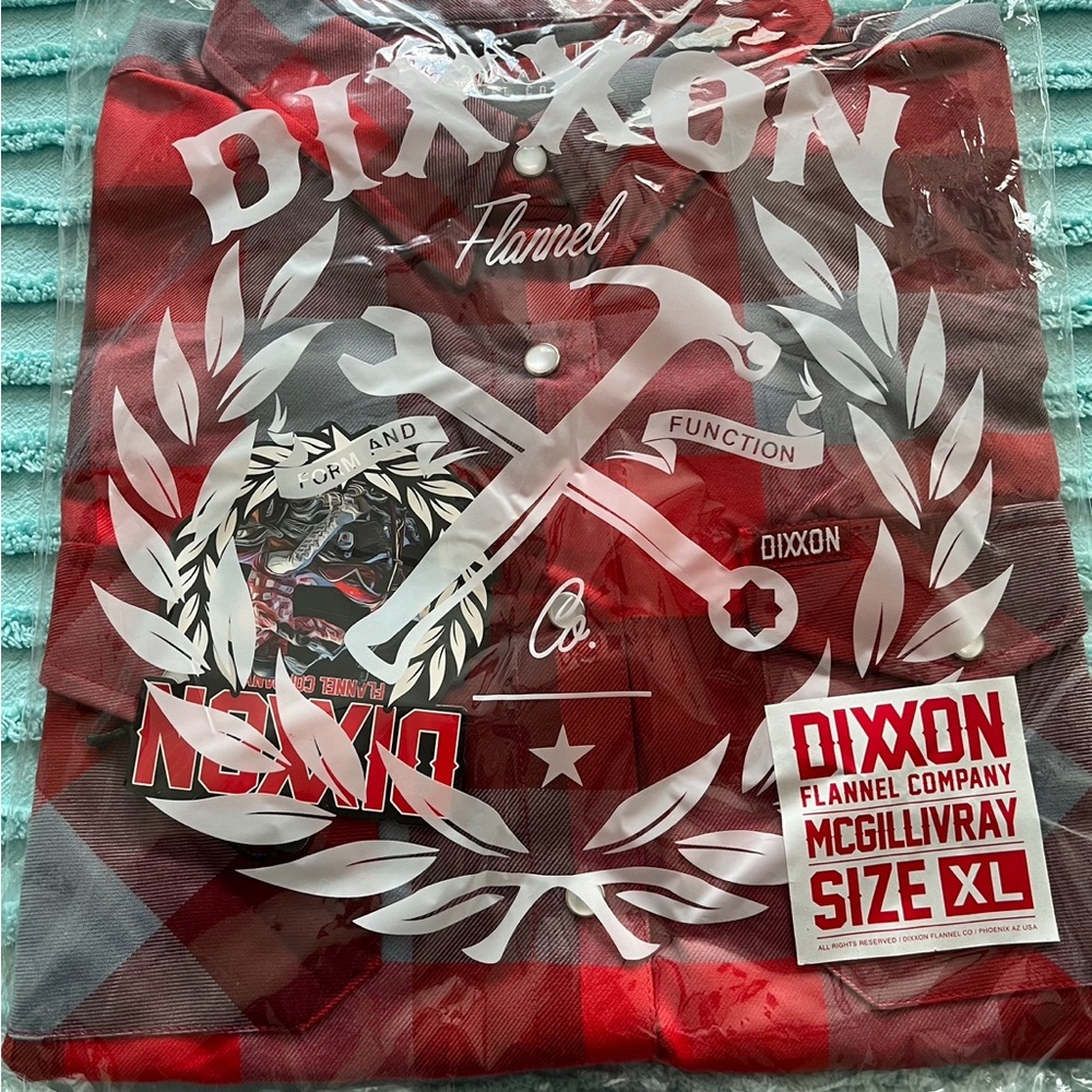 DIXXON ❤️🩶WXL McGILLIVRAY BNIB